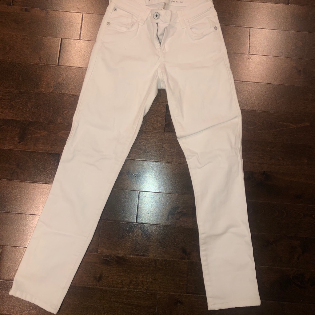 Alice And Olivia White Jeans